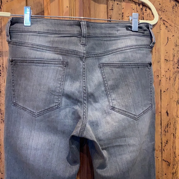 Anthropologie Pilcro Stet Slim Ankle Jeans Size 28 Grey Wash - Picture 3 of 6